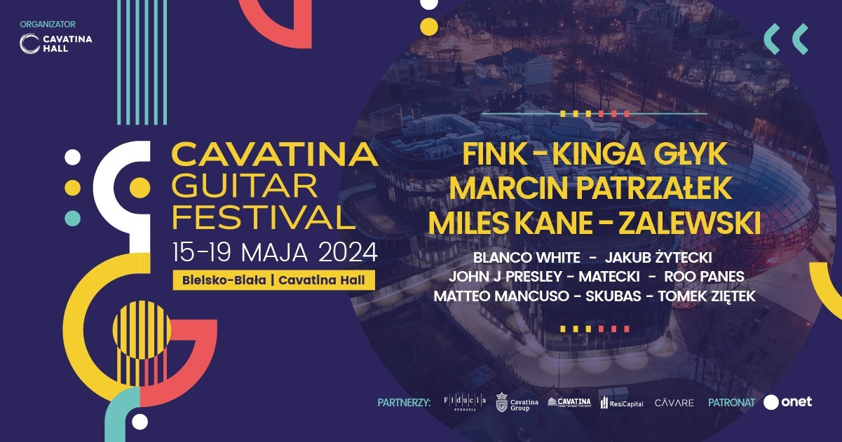 Najbardziej gitarowy festiwal w Polsce – Cavatina Guitar Festival